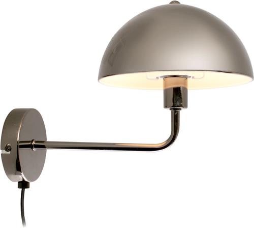 Leitmotiv - Wandlamp Bonnet - Rookgrijs