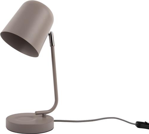 Leitmotiv Tafellamp Encantar - Grijs - Ø15cm - Scandinavisch - Sinterklaas cadeau - Sinterklaas cadeautjes - Cadeau vrouw - Cadeau man - Cadeau voor haar - Cadeau voor hem - Sint cadeau - Sint kado - Kado man - Kado vrouw