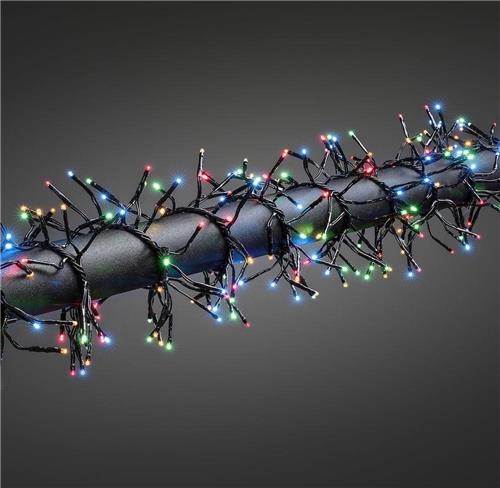 Konstsmide Lichtsnoer Veelkleurig 768 Led 10,8 Meter Zwart
