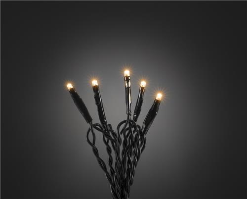 Konstsmide 6354 - Snoerverlichting - 100 lamps micro LED - 693cm - 24V - voor binnen - extra warmwit