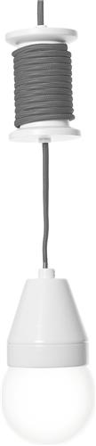 Leitmotiv Spool - Hanglamp/Pendel - Grijs