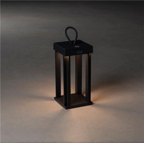 Konstsmide Cannes Tafellamp Buiten - LED - 2700K/3000K - IP54 - Zwart
