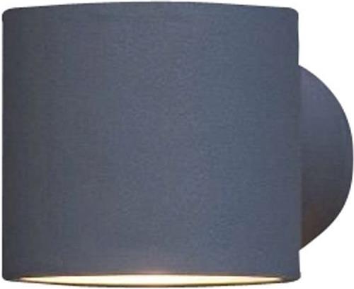 Konstsmide - Modena Round wandlamp - Grijs - up and downlight