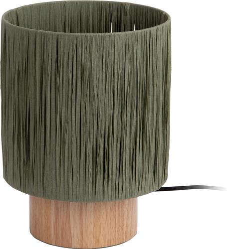 Leitmotiv Tafellamp Sheer Round - Groen - 21x21x28.5cm - Modern - Sinterklaas cadeau - Sinterklaas cadeautjes - Cadeau vrouw - Cadeau man - Cadeau voor haar - Cadeau voor hem - Sint cadeau - Sint kado - Kado man - Kado vrouw