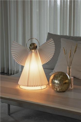 Kerstfiguur voor binnen - Engel - E14 fitting - 36 cm hoog