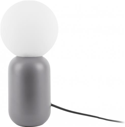 Leitmotiv Gala - Tafellamp - IJzer - Ø15 x 32 cm - Grijs