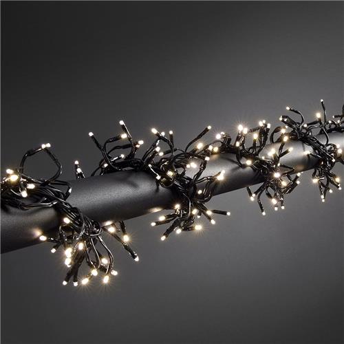Clusterverlichting voor binnen en buiten - 8 functies - 960 LEDs  2700K warm wit 7,2 meter  Kerstverlichting  IP44  Incl. Transformator
