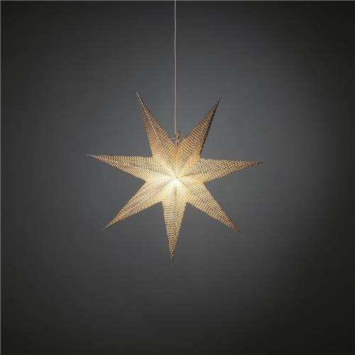 Konstsmide Decoratieverlichting Ster Led 60 Cm Papier Zilver