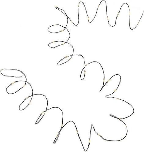 Konstsmide Verlichtingssnoer 100 Led 14,9 Meter Staal Amber