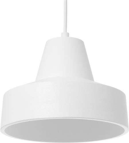 Leitmotiv Hanglamp Ribble One - Aluminium - Wit