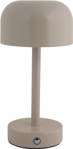 Leitmotiv - Tafellamp James LED - Warmgrijs