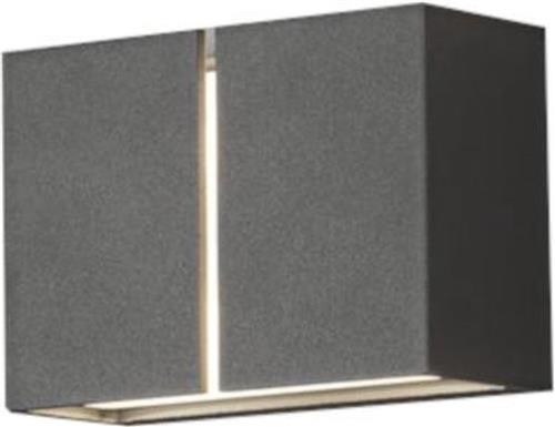 Konstsmide Wandlamp Pavia Led 12w 230v 17 Cm Aluminium Grijs
