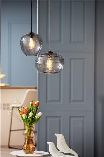 Leitmotiv - Hanglamp Glamour Sphere - Grijs