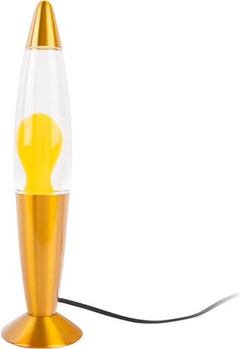 Leitmotiv - Lavalamp - Geel - Lamp (inclusief) - Robuust en Stevig