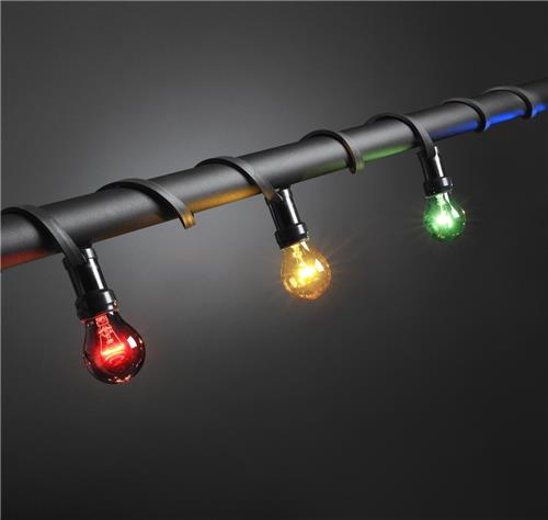Konstsmide 2329 - Snoerverlichting - 20 lamps prikkabel shockproof - 950 cm - 230V - voor buiten - multi
