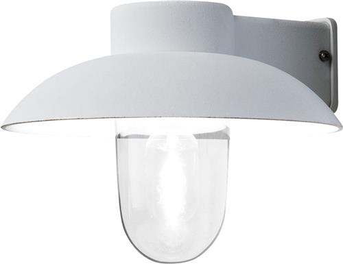 Konstsmide Mani Wandlamp Buiten - E27 - IP44 - Wit