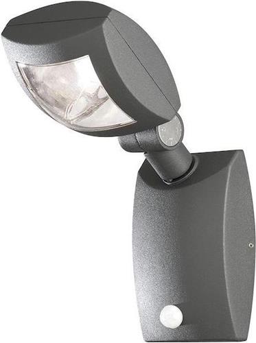 Konstsmide 7937 - Wandlamp - Latina LED 1x3W wandrichtspot 28cm 230V 3000K - matzwart