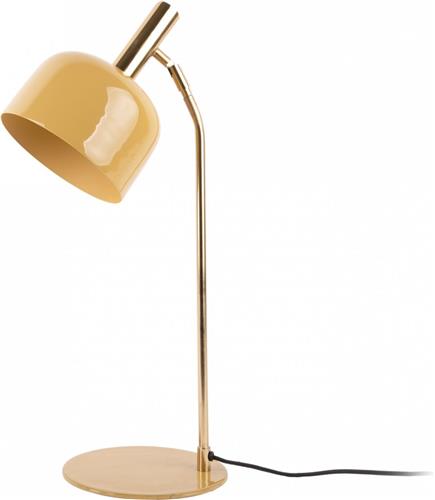 Leitmotiv Tafellamp Smart - Metaal - Oker - 20x56x20 cm (BxHxD) - Kleur Honey Yellow - E14