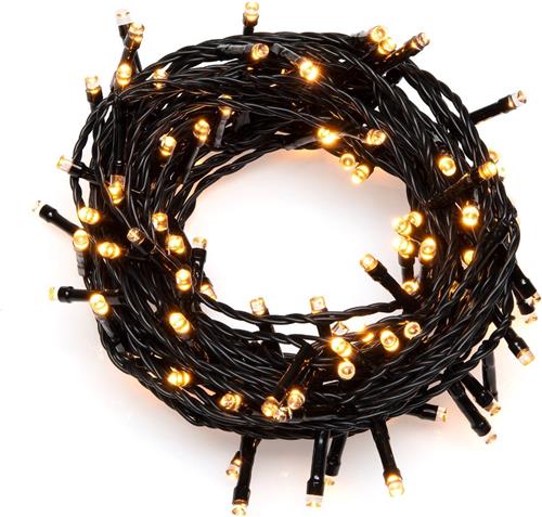 Konstsmide lichtsnoer 160 LED lampjes met vuurvlieg effect