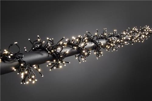 Konstsmide 3862 - Snoerverlichting - 768 lamps LED cluster - speedcontroller - 580 cm - 24V - voor buiten - warmwit