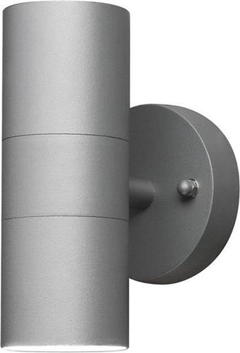 Konstsmide - Modena wand twinspot grijs/transparant