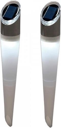 Konstsmide Tuinlampen Assisi Solar 35 Cm 3lm 3000k Wit 2 Stuks