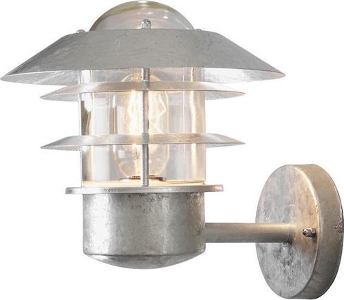Konstsmide Buitenlamp Galvansiert 40w 26 X 24 Cm Staal/glas Zilver