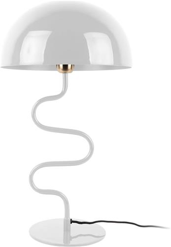 Leitmotiv Tafellamp Twist - Wit - 31x31x54cm - Scandinavisch - Sinterklaas cadeau - Sinterklaas cadeautjes - Cadeau vrouw - Cadeau man - Cadeau voor haar - Cadeau voor hem - Sint cadeau - Sint kado - Kado man - Kado vrouw