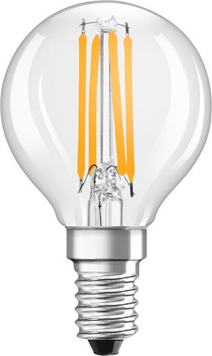 Ledvance Classic Superior LEDbulb E14 Peer Filament Helder 2.5W 470lm - 827 Zeer Warm Wit | Vervangt 40W