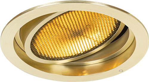 QAZQA Moderne inbouwspot goud verstelbaar - Coop 111 Honey