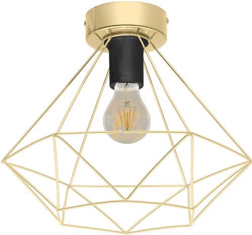 EGLO Tarbes Plafondlamp - E27 - Ø 32,5 cm - Goud