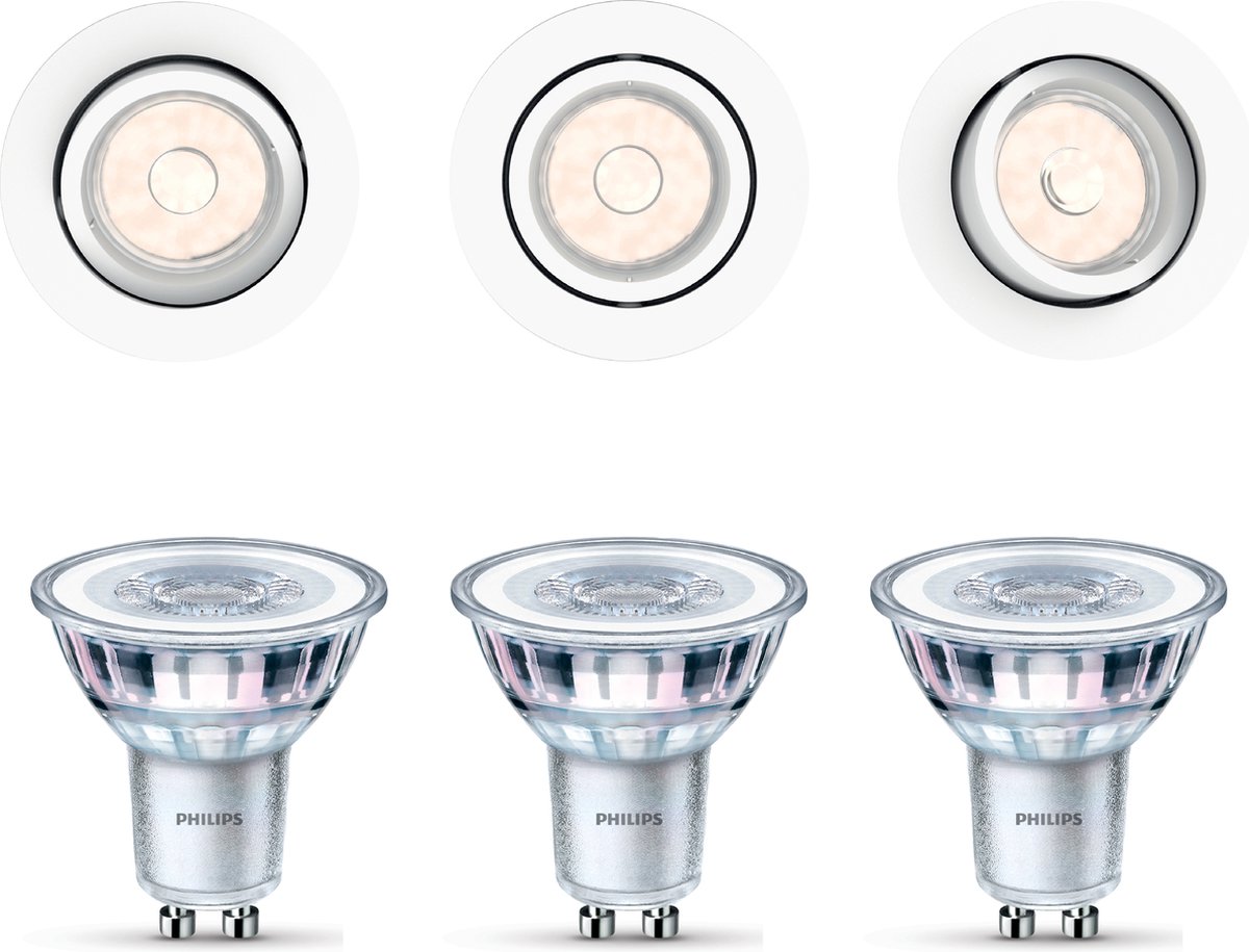 WiZ Smart Opbouwspot 2-spots o - Warm tot Koelwit Licht - GU10