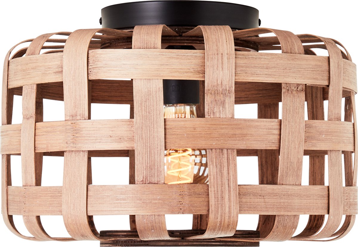 Industriële vintage plafondlamp - retro hanglamp - zwart - metaal